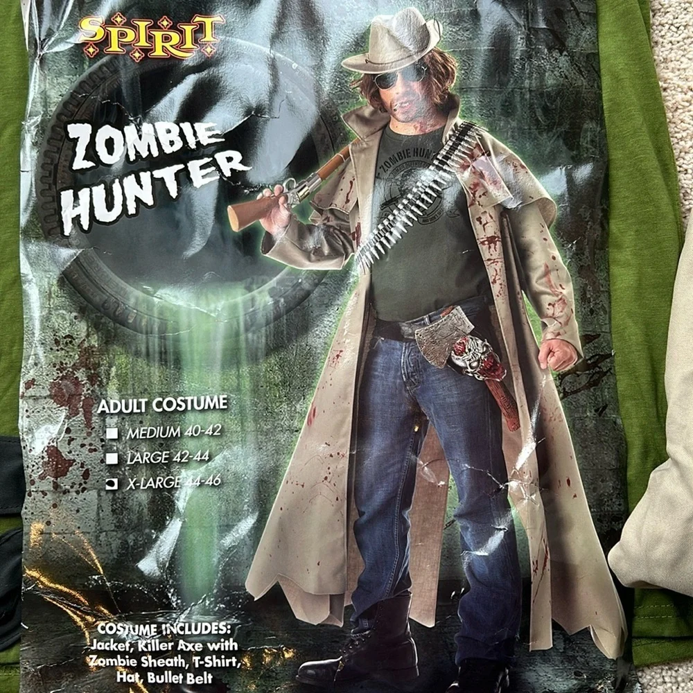 ZOMBIE HUNTER COSTUME - Picture 1 of 4